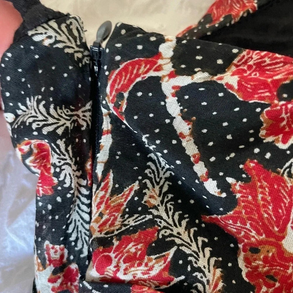 Isabel Marant floral one shoulder Esther mini dress - Picture 10 of 14